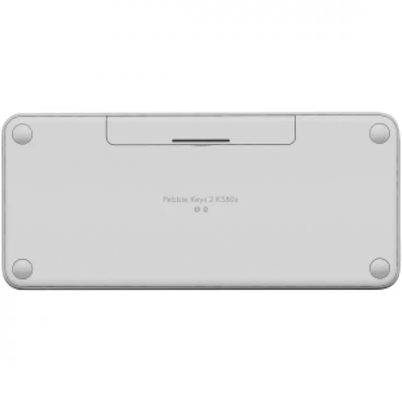 Logitech Pebble Keys 2 K380S Tonal White belaidė Bluetooth klaviatūra (920-011796)