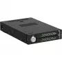 ICY DOCK ToughArmor MB834MK-B V2 – 2x M.2 NVMe į 1x 3,5″ lizdo mobilus stovas su metaliniu raktiniu užraktu, SlimSAS 4i, juodas