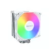 Oro aušintuvas Montech NX400 ARGB 120 mm Baltas – 270 W TDP, FDB, 156×74×120 mm