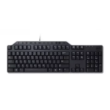 Dell KB-522 laidinė verslo multimedijos klaviatūra (vokiškas QWERTZ išdėstymas, juoda)