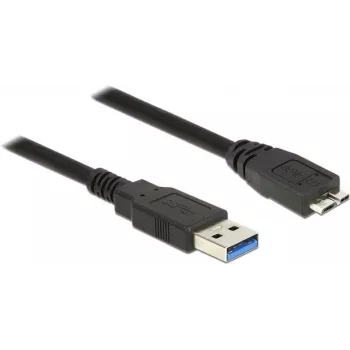USB laidas DeLOCK 85072 USB 3.2 Gen 1 1m USB A – Micro-USB B juodas