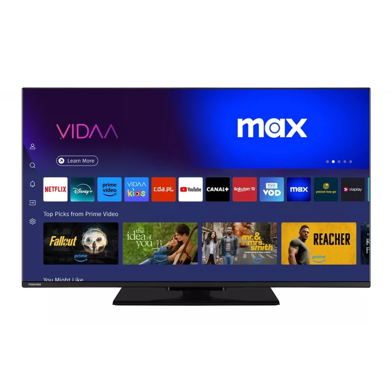 Toshiba 43UV3F63DG 43 colių LED televizorius su 4K raiška