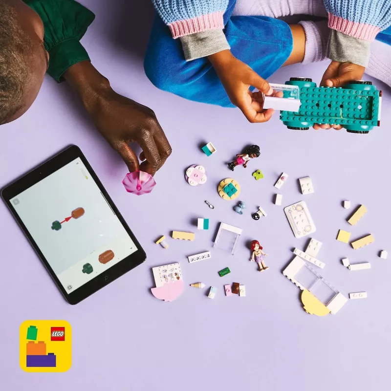 LEGO FRIENDS 42644 „Širdies miesto“ ledų furgonėlis