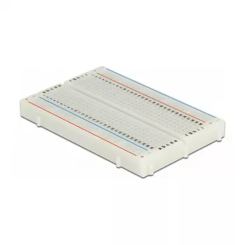 Breadboard DELOCK 18315 – plastikinė balta, 54 × 84 × 9 mm