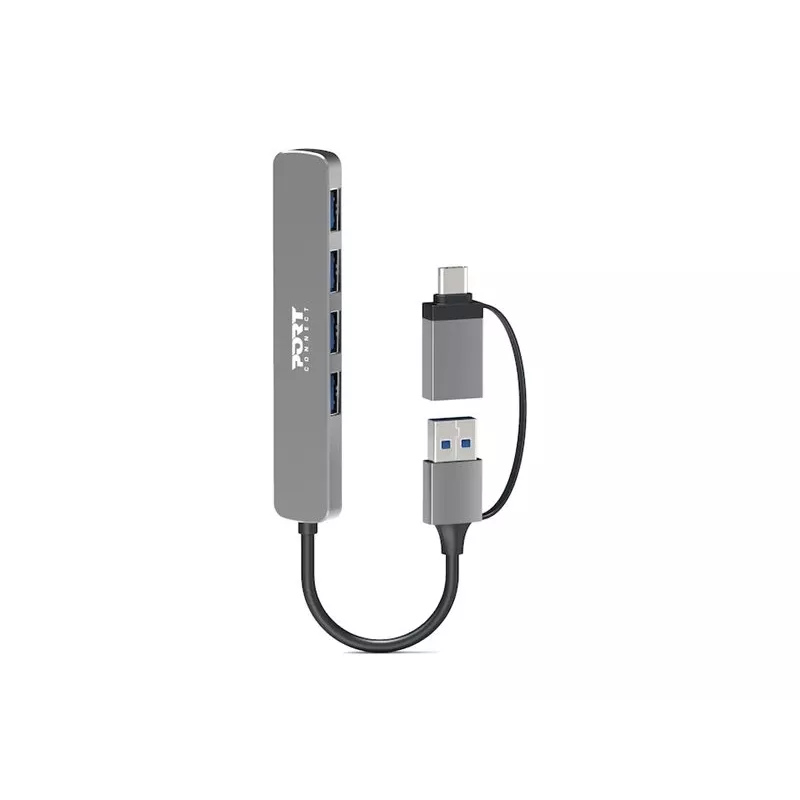 PORT CONNECT | USB-C/USB-A jungtis į 4 USB-A 3.0 prievadus, 5 Gbps
