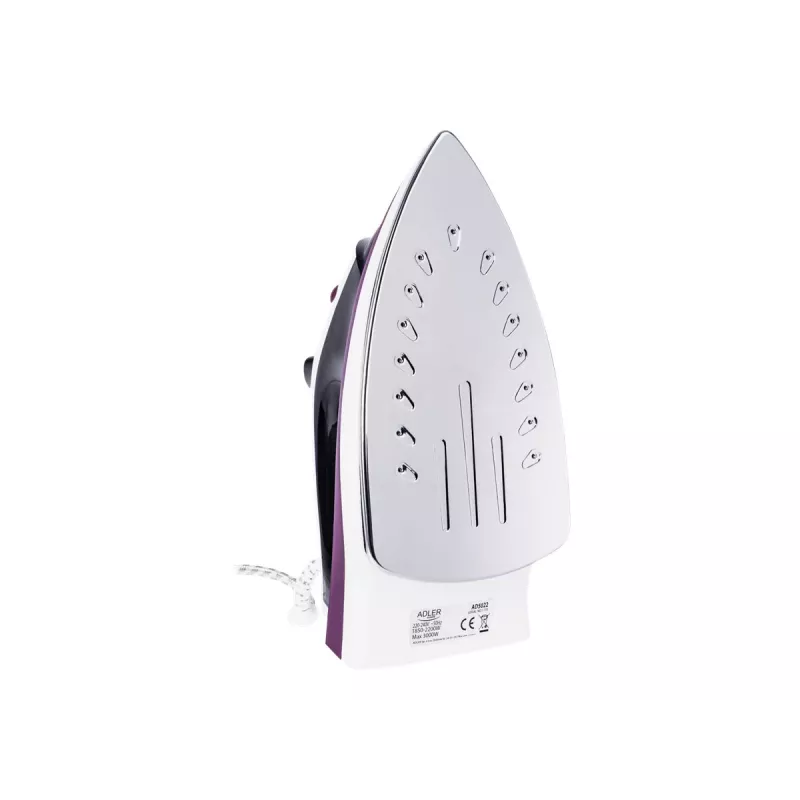 Lyginimo lygintuvas Adler AD 5022 sausas ir su garais, keraminis padas, violetinis, 2200 W