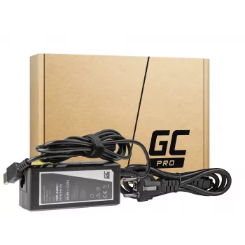 Maitinimo adapteris Green Cell AD38AP 65W, skirta Lenovo nešiojamiesiems kompiuteriams, 20V 3,25A, 1,2 m laidas, juodas