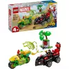 LEGO MARVEL 11198 Sukiojo ir Elektro dinozaurų automobilių gaudynės