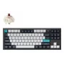 Belaidis mechaninis klaviatūros rinkinys Q3 Max RGB/CARBON Black Q3M-M3 Keychron