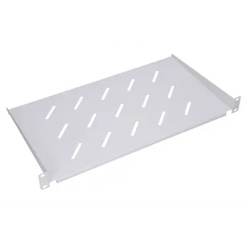 Lentyna stelažinė Extralink 1U 250mm Pilka 19 colių