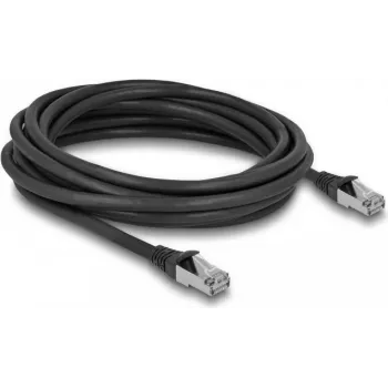 DeLOCK RJ45 Cat.6A S/FTP tinklo kabelis 5 m juodas
