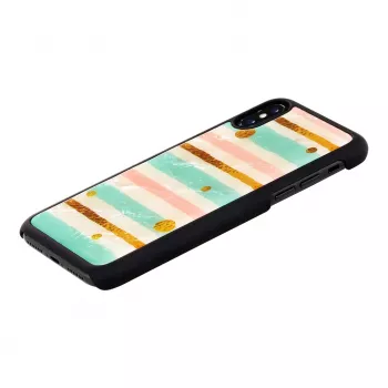 iKins dėklas iPhone XS / iPhone XS Max — pop mint juoda