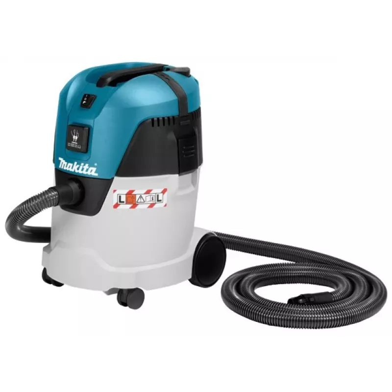 Šlapias ir sausas dulkių siurblys Makita VC2512L – 25 L, 1000 W, 230 V, 21 kPa, 60 l/s