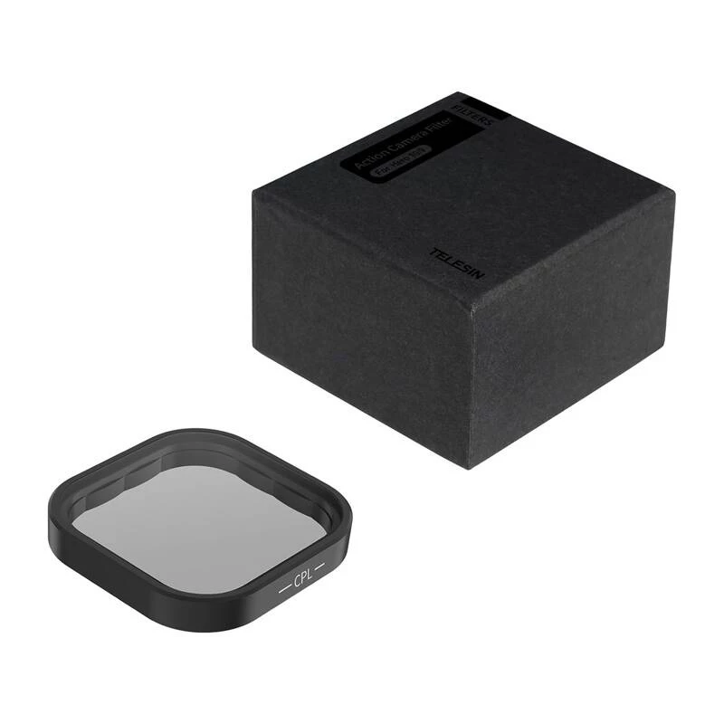 CPL filtras Telesin, skirtas GoPro Hero 13 Black S5-FLT-08-TGP – apskritas poliarizatorius veiksmo kameros objektyvui