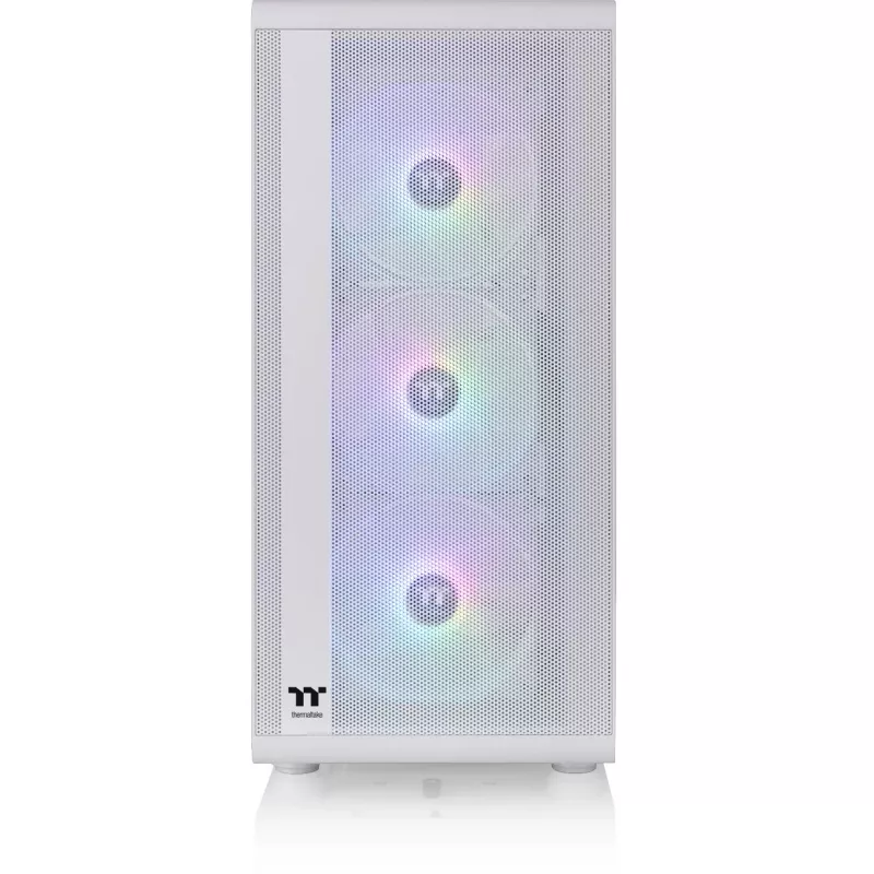 Thermaltake S200 TG Tempered Glass ARGB Snow Edition vidutinis kompiuterio korpusas