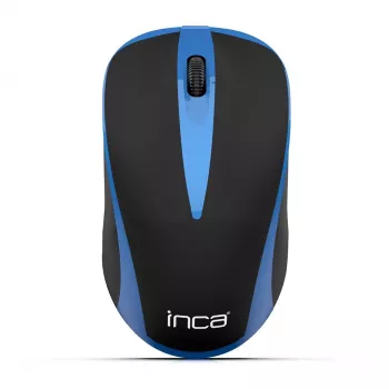 Cian Technology GmbH INCA Maus IWM-221RSMV belaidė pelė Nano-USB, 1000 DPI, juoda/mėlyna, mažmeninė