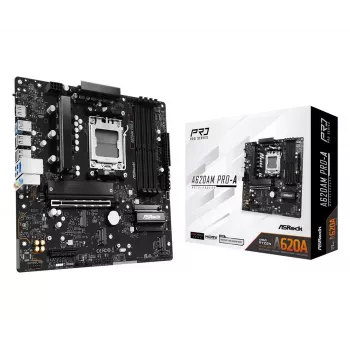 ASRock A620AM PRO-A AM5 Micro-ATX pagrindinė plokštė