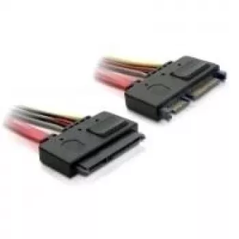 SATA ilginimo kabelis DeLOCK 84361 0,5 m raudonas