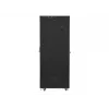 LANBERG 19 37U 800x1000 laisvai pastatoma spinta su perforuotomis durimis ir LCD ekranu (plokščia pakuotė) juoda
