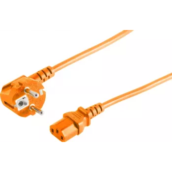 Maitinimo laidas ShiverPeaks Orange S/CONN 09-05187 1,8 m CEE7/7 C13