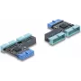 USB šakotuvas DELOCK 67341 20 kontaktų vidinis lizdas į 2× USB 5 Gbps