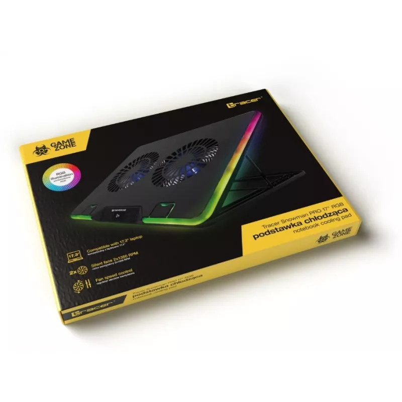 Aušinimo stovas Gamezone Snowman Pro 17 colių RGB