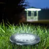 Maclean MCE318 LED saulės energijos takų šviestuvas su smaigaliu, 12 LED SMD, neutrali balta 4000K, 0,7 W, IP44