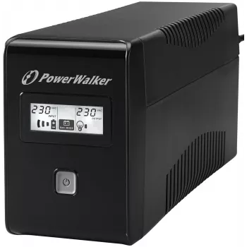 Nepertraukiamo maitinimo šaltinis PowerWalker VI 850 LCD linijinis interaktyvus 0,85 kVA 480 W
