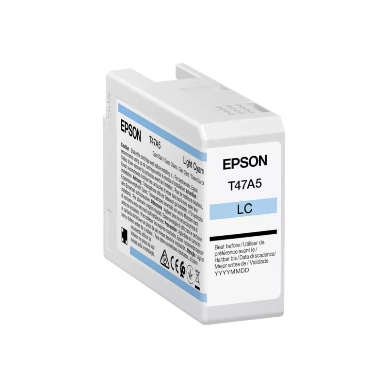 Originalus Epson UltraChrome Pro 10 T47A5 Cyan (šviesiai mėlyna) kasetė