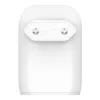 Belkin WCB007vfWH 37W dviejų prievadų greitasis AC sieninis įkroviklis, baltas