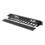 Lanberg 19 colių kabelių valdymo panelė 1U, A tipas, plastikinė | AK-1703-B | Juoda