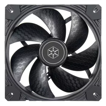 Aušintuvo ventiliatorius SILVERSTONE SST-SF140B 140mm juodas ašinis PC korpuso ventiliatorius
