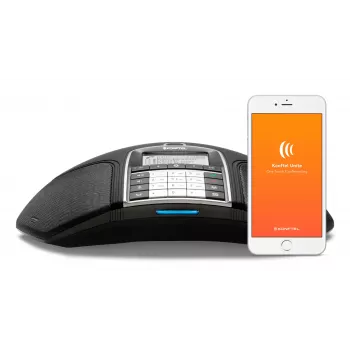 Konftel 300IPx - VoIP konferencinis telefonas - SIP v2 - juodos spalvos - skirtas Konftel C50300IPx Hybrid