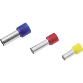 Cimco 18 2334 Įvorė 1 x 1,50 mm² 10 mm Dalinai izoliuota Juoda 100 vnt.