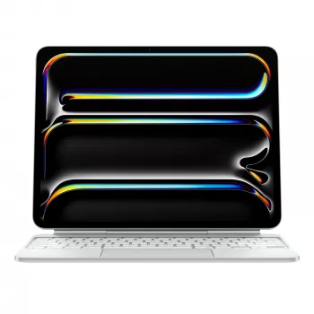 Apple Magic Keyboard iPad Pro 13 colių M4 Baltas Vokiškas QWERTZ su Trackpad