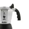 Bialetti Brikka Moka kavos virimo puodas 0.1 L juodas, nerūdijantis plienas