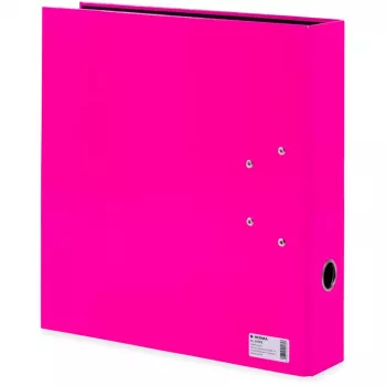 Segtuvas HERMA 20065 A4 apvalus žiedas 70 mm neon rožinis