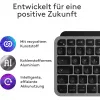 Klaviatūra Logitech MX Keys Mini For Mac QWERTZ vokiška juoda pilka