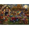 Dėlionė Schmidt Spiele Thomas Kinkade Studios Disney Mickey & Minnie Pumpkin Festival, 1000 dalių