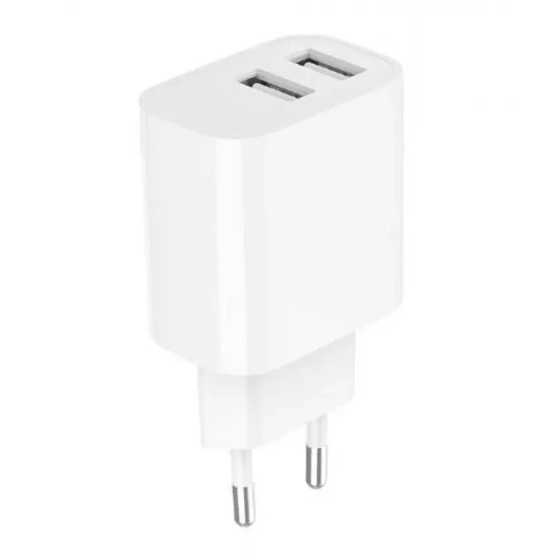 Gembird TA-UC-2A12-01 2 USB įkroviklis 2.4A 24W baltas