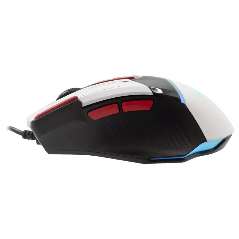Pelė Baracuda BGM-042 MANTA balta USB