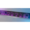 LORGAR 34MP1 UWQHD MiniLED žaidimų monitorius Pro, 34'' (3440*1440) VA lenktas ekranas, juoda/pieno pilka