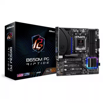 Motininė plokštė ASRock B650M PG Riptide AMD B650 Socket AM5 micro ATX