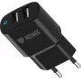 Sieninis įkroviklis YENKEE YAC 2024BK – 2× USB-A, 12W (2,4A vienam prievadui)