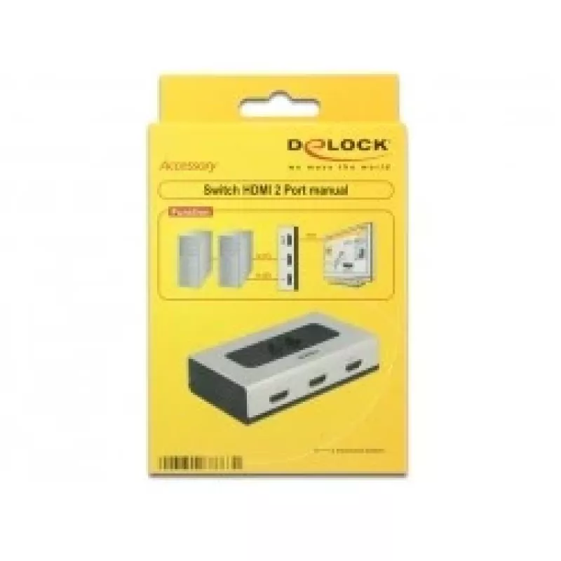 HDMI vaizdo perjungiklis DeLOCK 87663