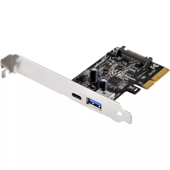 SilverStone ECU03 – USB adapter – PCIe 2.0 x2 Low Profile – USB-C 3.1 x 1 + USB-C x 1 (SST-ECU03)