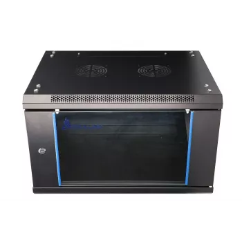 Sieninis stovas Extralink 6U 600x600 juodas