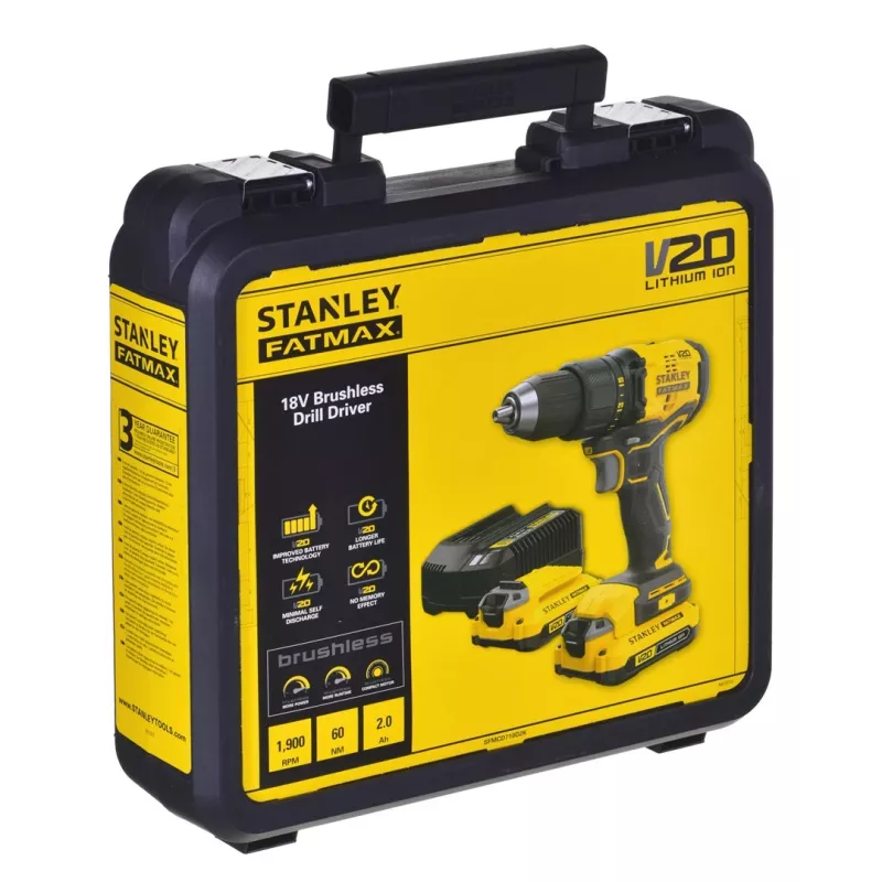 Gręžtuvas/suktuvas Stanley SFMCD710D2K-QW