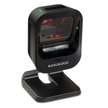 Brūkšninių kodų skaitytuvas Datalogic Magellan 900i su stovu, 2D vaizdo gavimas, USB, juodas