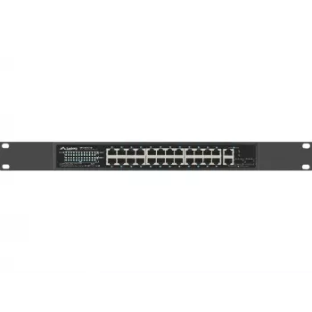 Lanberg Switch 24x 100MB PoE+ / 2x Combo Gigabit 19 colių 360W V2